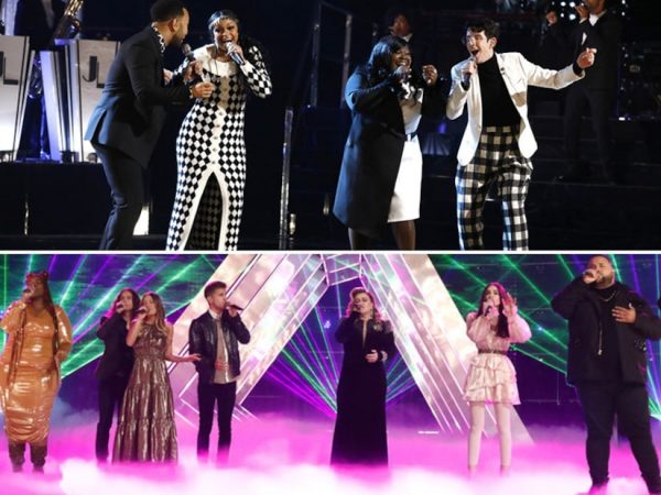 The Voice 5th Judge: Kelly Clarkson & echipa sufla John Legend departe cu incredibil ia pe melodia lui
